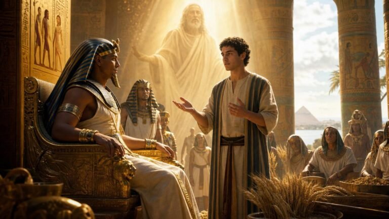 Genèse 41 : Joseph eleve devant Pharaon