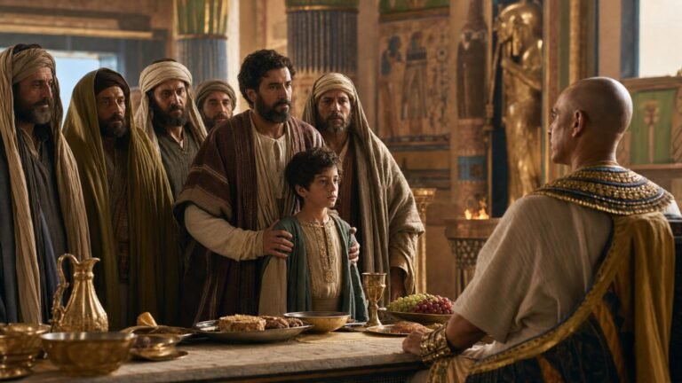 Genèse 43 : Benjamin conduit devant Joseph