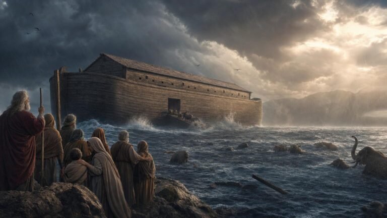 Genèse 7 : le deluge couvre la terre