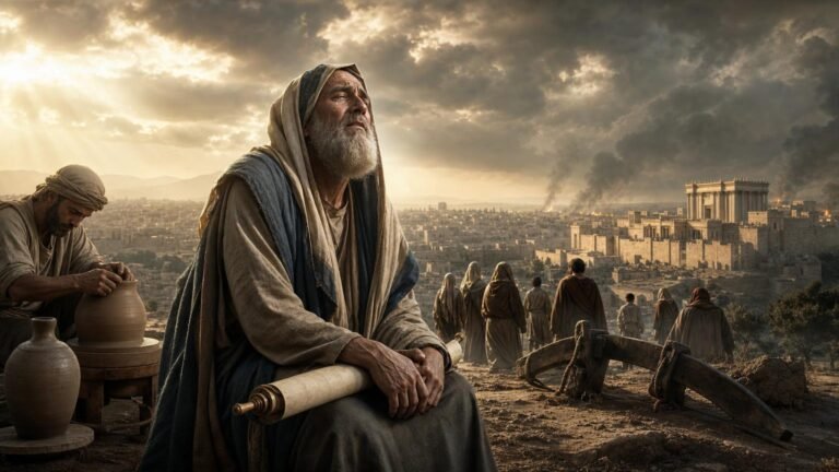 Jérémie 9 : pleurs du prophete