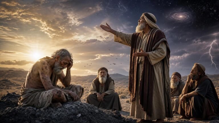 Job 18 : Bildad decrit le sort du mechant