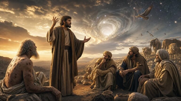 Job 32 : Elihu entre dans le debat