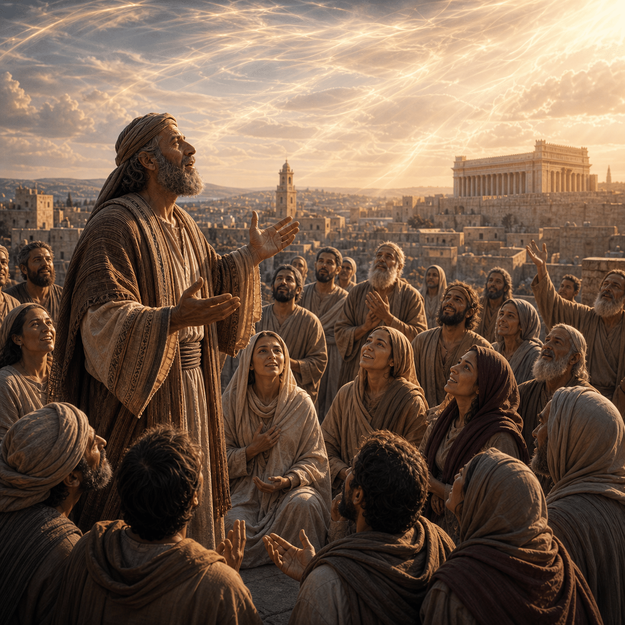 Joel 3 annonce l'Esprit de Dieu repandu sur les fils et les filles