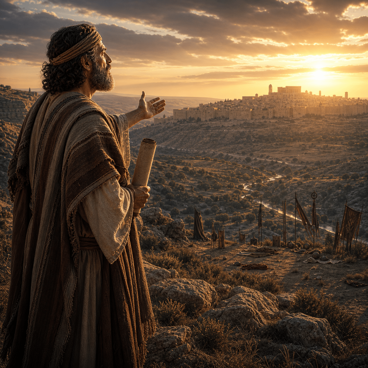 Joel 4 presente la justice de Dieu et l'esperance de Sion restauree