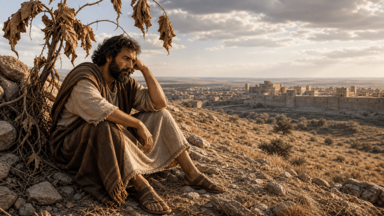 Jonas 4 : Dieu revele sa miséricorde