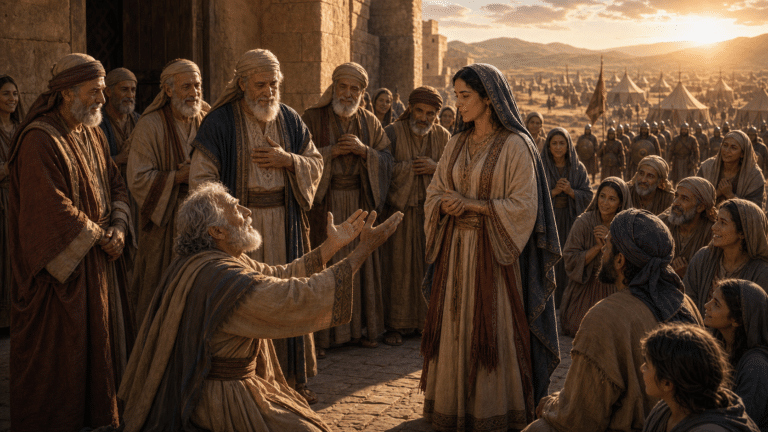 Judith 14 : Achior reconnait le Dieu d&rsquo;Israël