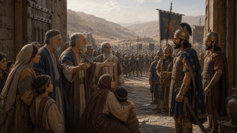 Judith 3 : les peuples dans la crainte