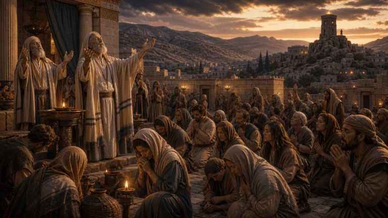 Judith 4 : Israël se tourne vers Dieu