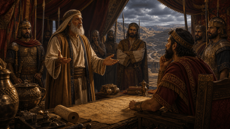 Judith 5 : Achior rappelle l&rsquo;histoire d&rsquo;Israël