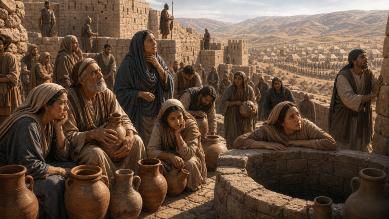 Judith 7 : Bethulie assiegee