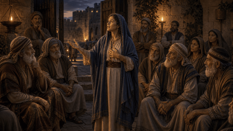 Judith 8 : sagesse et courage de Judith