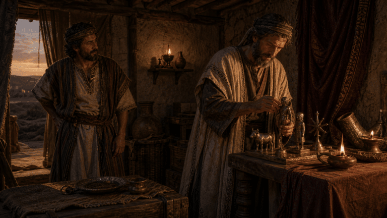 Juges 17 : sanctuaire de Michas