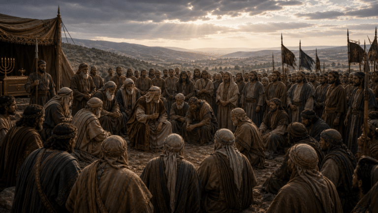 Juges 20 : guerre contre Benjamin