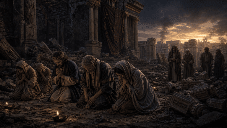 Lamentations 2 : la ville frappee et la prière qui monte