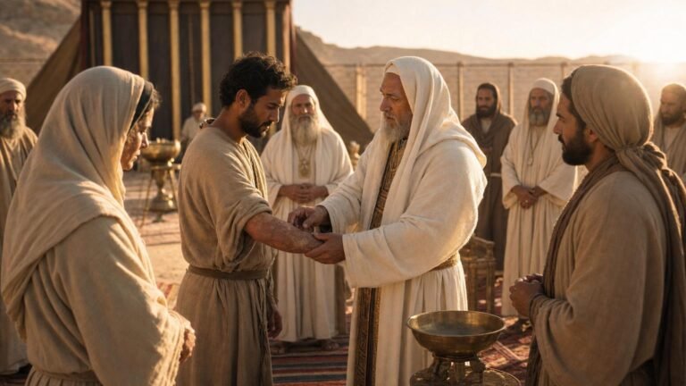 Lévitique 13 : discerner la maladie de peau
