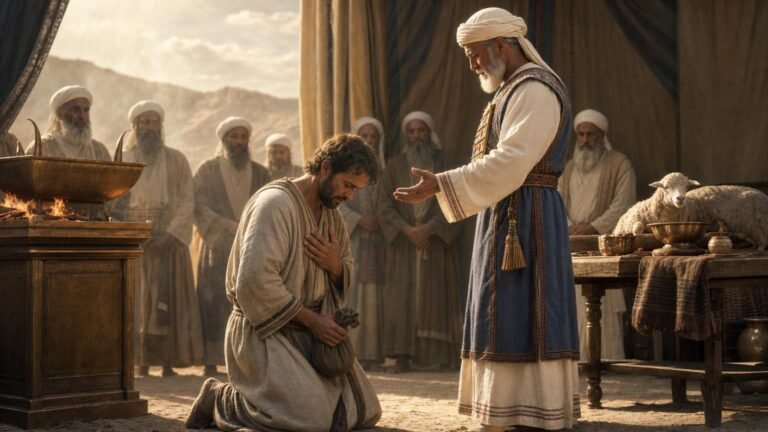Lévitique 5 : reparation et responsabilite