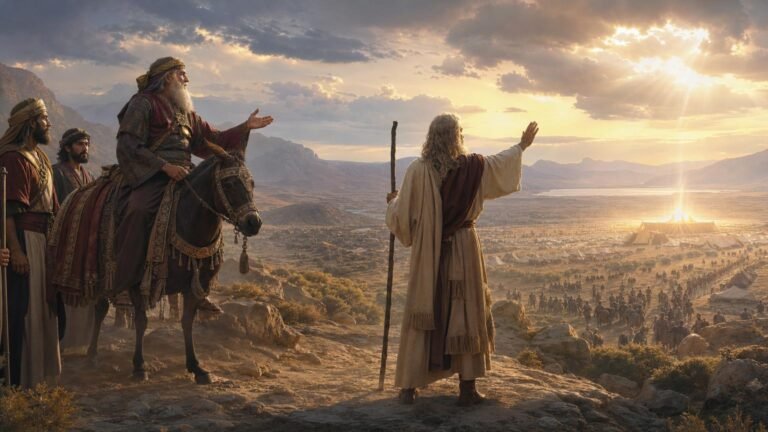 Nombres 22 : Balaam appele par Balac