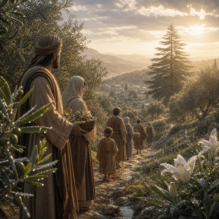 Osée 14 : conversion, guerison et rosée de grâce