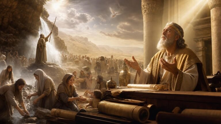 Sagesse 11 : Dieu conduit son peuple
