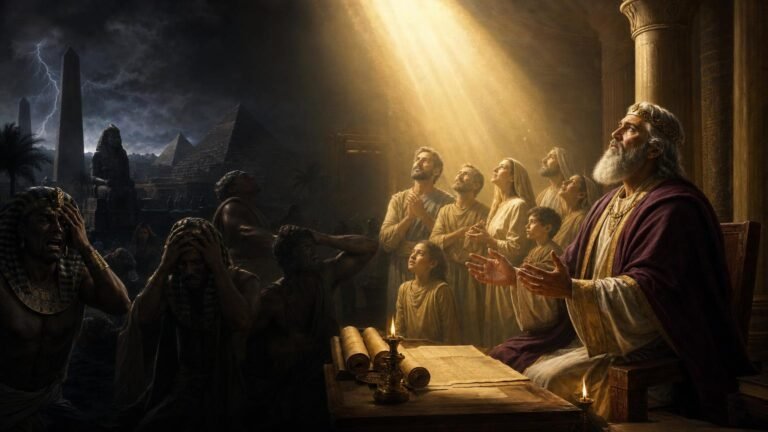 Sagesse 17 : tenebres de l&rsquo;Égypte