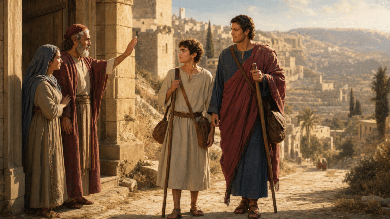 Tobie 5 : Raphael accompagne le voyage