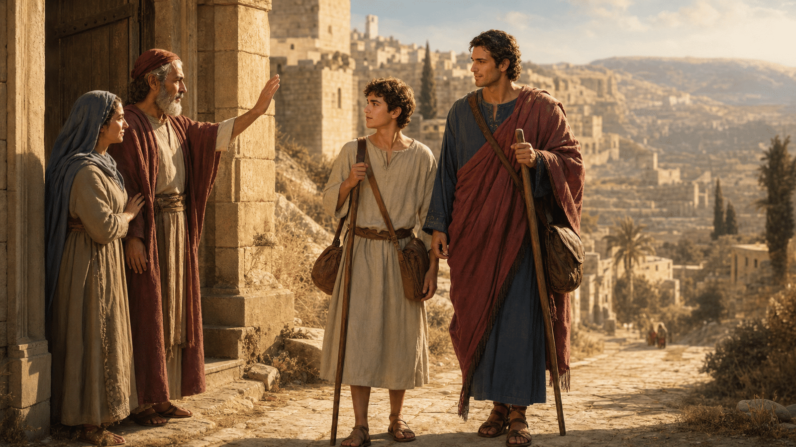 Tobie 5 presente Raphael comme guide providentiel sur le chemin du jeune Tobie
